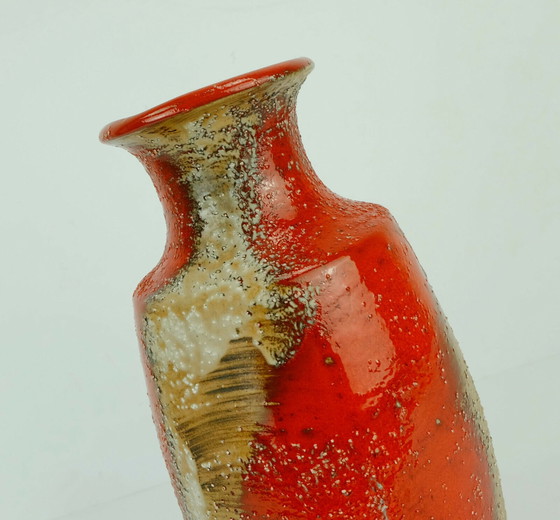 Image 1 of Carstens Tönnishof Vase Modell 7060-30 raue Glasur 1960er Jahre