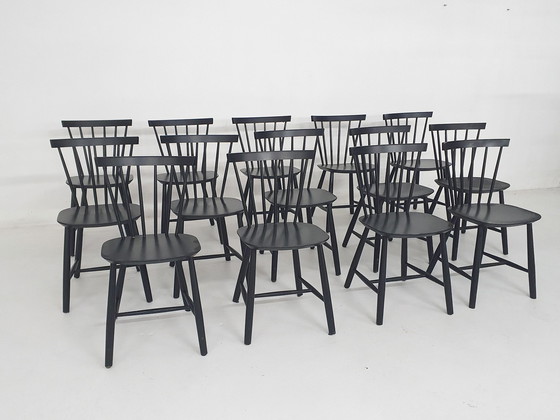 Image 1 of Poul M. Volther J46 Spindelrückenstuhl für Fdb Mobler, Dänemark, 1956