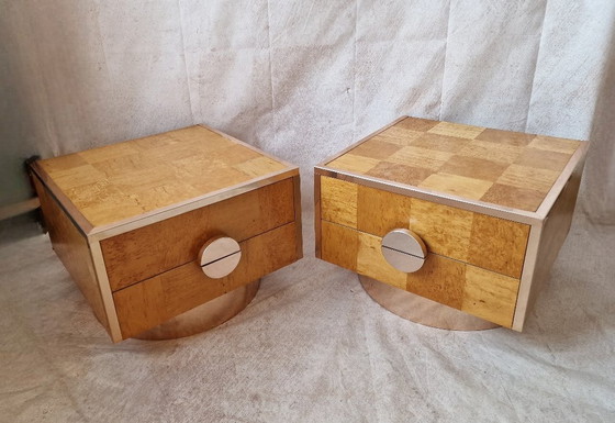 Image 1 of Paar Kopfbedeckungen Seventies Cibic Style Willy Rizzo