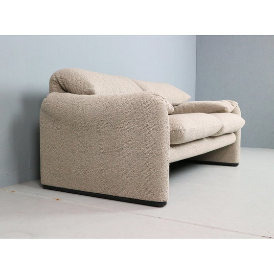 Image 1 of 2-Sitzer-Sofa "Maralunga" von Vico Magistretti für Cassina, Italien 1973