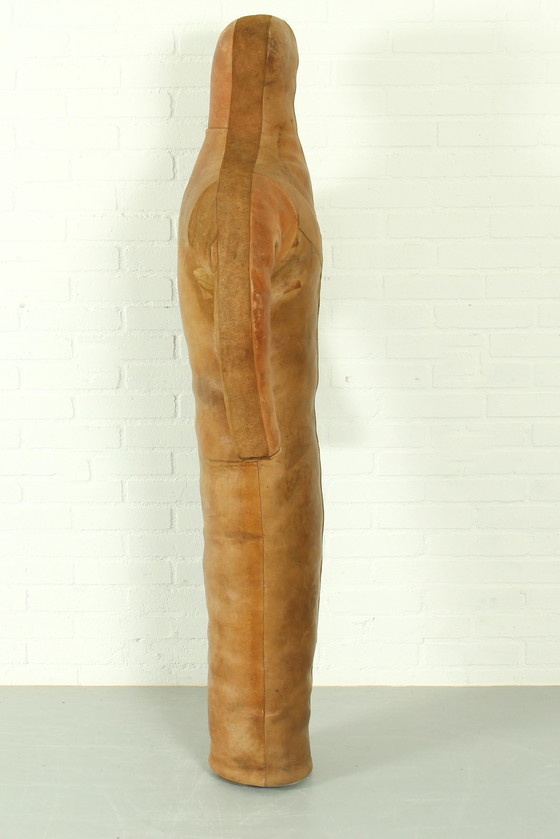 Image 1 of Antike dekorative Box- oder Wrestlingpuppe Original Gym Equipment, 1930er Jahre