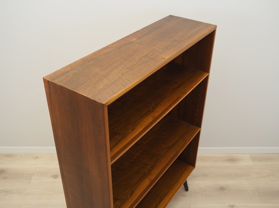 Image 1 of Bücherregal aus Nussbaumholz, Dänisches Design, 1960er Jahre, Designer: Børge Mogensen