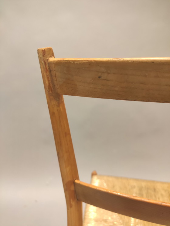 Image 1 of 4x Gio Ponti Superleggera Stoelen