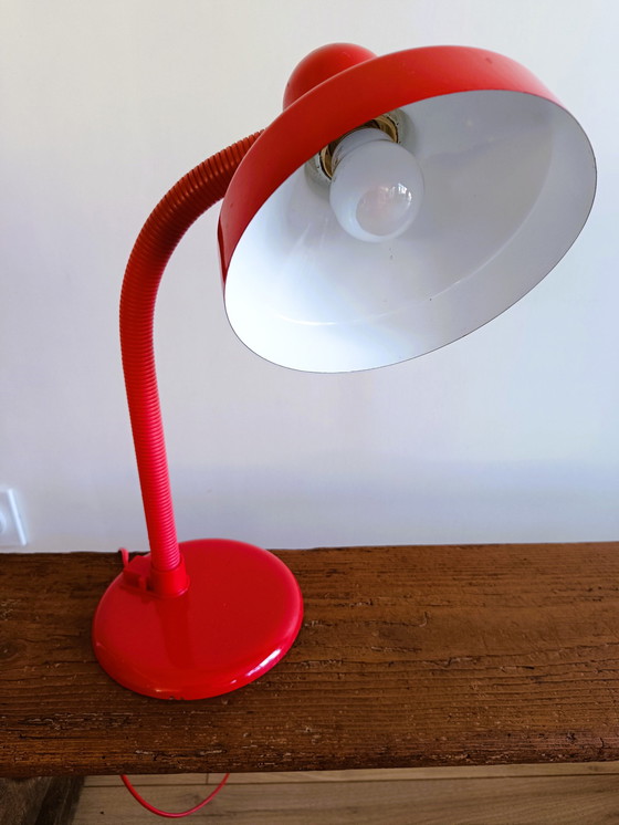 Image 1 of Artikulierte Lampe Rot Vintage
