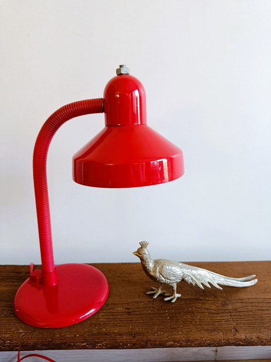 Image 1 of Artikulierte Lampe Rot Vintage