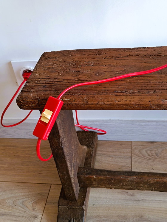 Image 1 of Artikulierte Lampe Rot Vintage