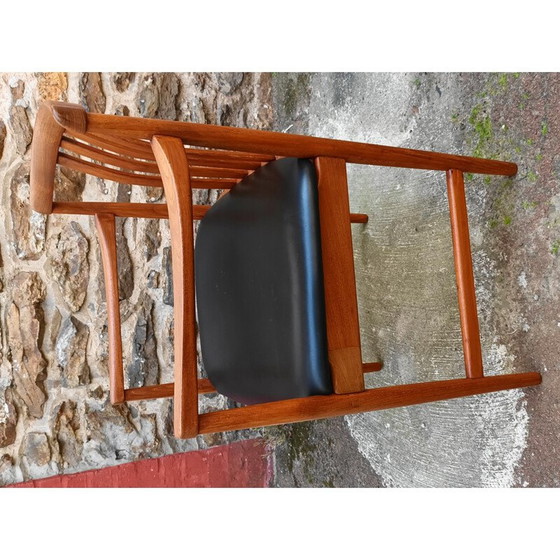Image 1 of Skandinavischer Vintage-Sessel aus Teakholz von Westnofa, 1960