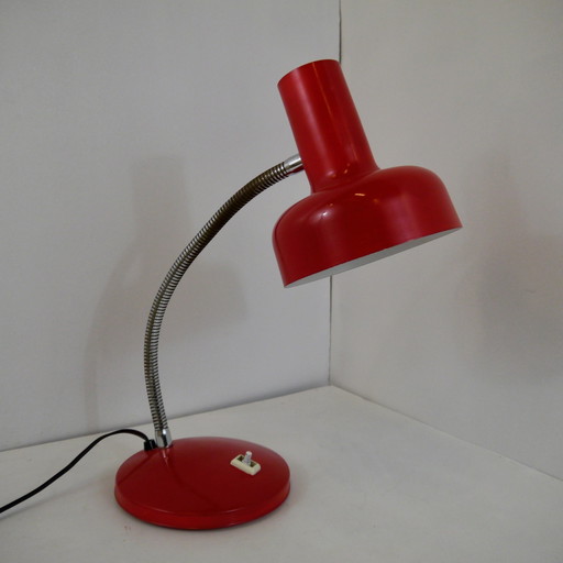 Vintage-Schwanenhals-Schreibtischlampe 60S