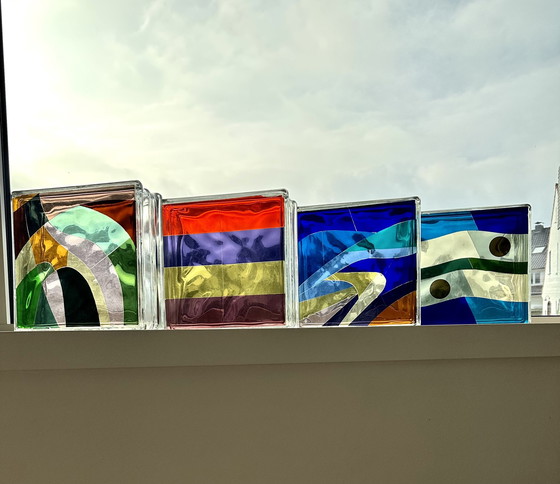 Image 1 of Glaskunst Expressionismus 1950-1970 Belgien