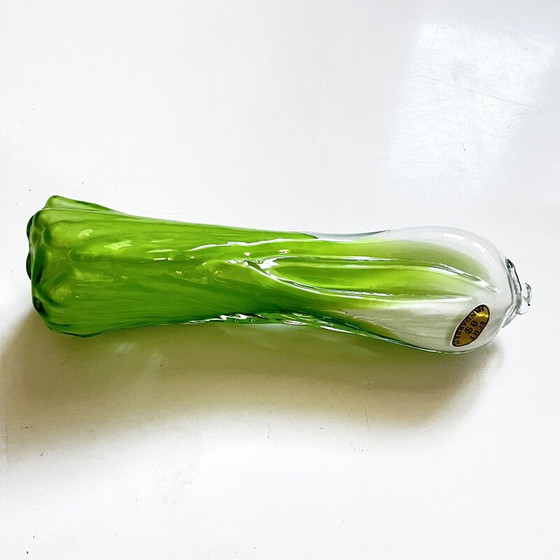 Image 1 of Vintage Muranoglas Lauch, Deutschland 1970