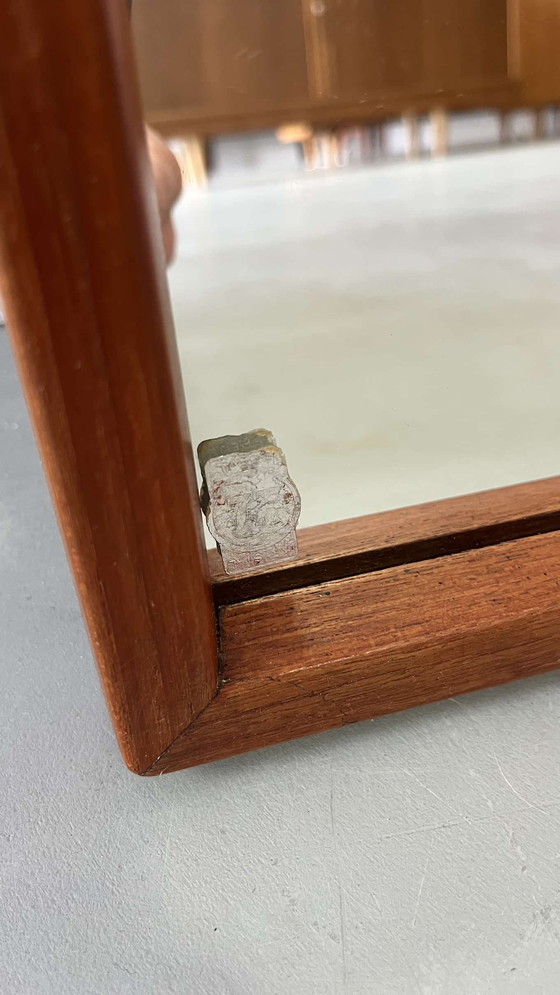 Image 1 of Dänischer Spiegel aus Teakholz