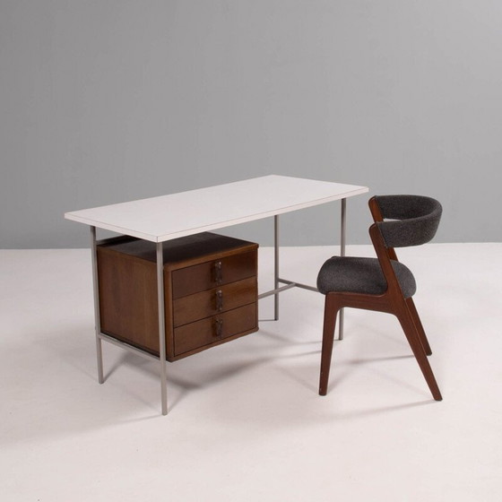 Image 1 of Formica-Schreibtisch aus der Mitte des Jahrhunderts von Knoll & Drake, 1950er Jahre