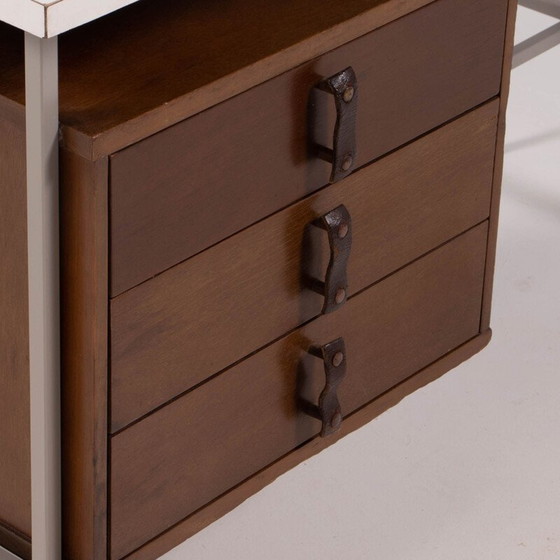 Image 1 of Formica-Schreibtisch aus der Mitte des Jahrhunderts von Knoll & Drake, 1950er Jahre