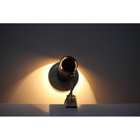 Image 1 of Vintage Tischlampe aus Metall und Chrom von J. Hurka für Napako, Tschechoslowakei 1970