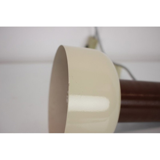 Image 1 of Vintage Tischlampe aus Metall und Chrom von J. Hurka für Napako, Tschechoslowakei 1970