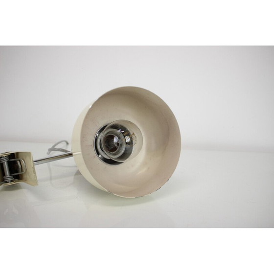 Image 1 of Vintage Tischlampe aus Metall und Chrom von J. Hurka für Napako, Tschechoslowakei 1970