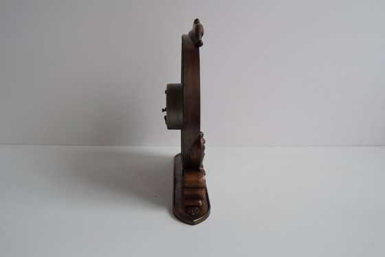 Image 1 of Mid Century Dekorative Uhr, Tschechoslowakei, 1960er Jahre.