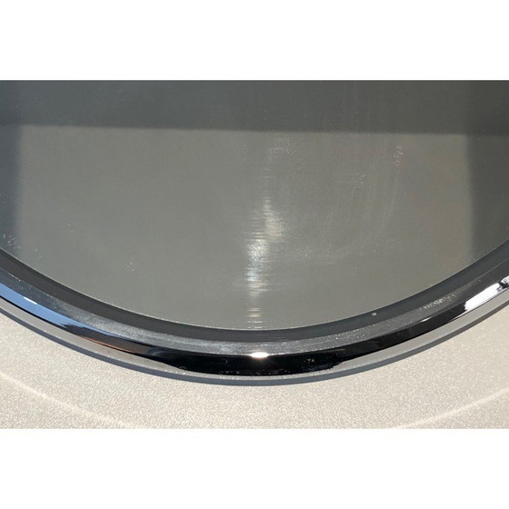 Image 1 of Ovaler Spiegel aus Chrom, 1970