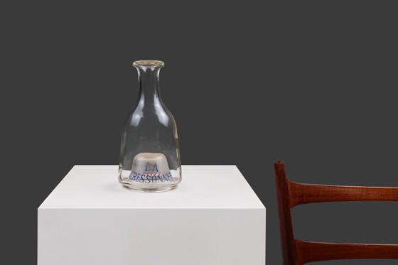 Image 1 of Französische Absinthe-Glaskaraffe von La Cressonnée