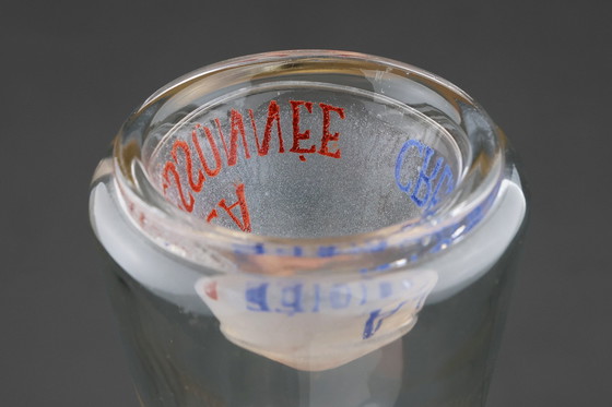 Image 1 of Französische Absinthe-Glaskaraffe von La Cressonnée