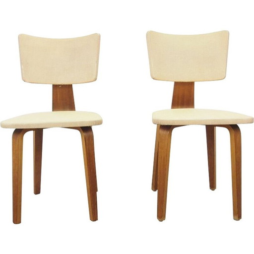 Ein Paar Mid Century Stühle von Cor Alons für Gouda De Boer