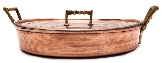 Image 1 of Ein Paar Kupferkochtöpfe