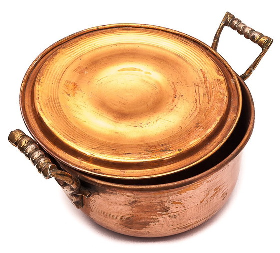 Image 1 of Ein Paar Kupferkochtöpfe