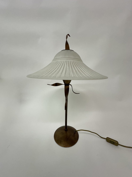 Image 1 of Massive belgische Tischlampe im postmodernen Memphis-Stil der 1980er Jahre