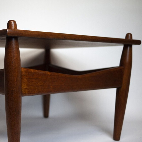 Image 1 of Mid Century skandinavischer Teak 272 Couchtisch von Illum Wikkelsø, 1950er Jahre