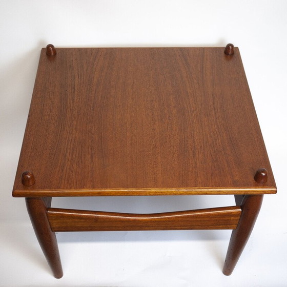 Image 1 of Mid Century skandinavischer Teak 272 Couchtisch von Illum Wikkelsø, 1950er Jahre