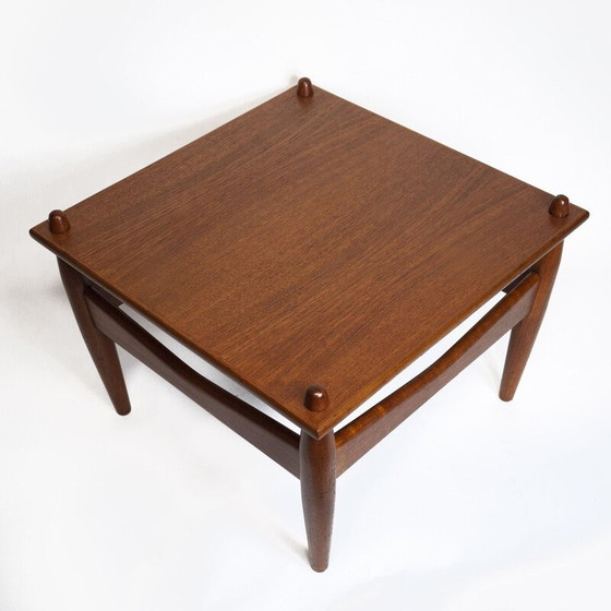 Image 1 of Mid Century skandinavischer Teak 272 Couchtisch von Illum Wikkelsø, 1950er Jahre