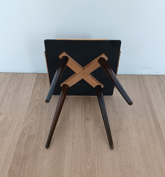 Image 1 of Fifties-Pflanztisch mit Glasplatte