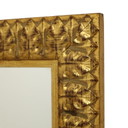 Kleiner quadratischer Goldspiegel
