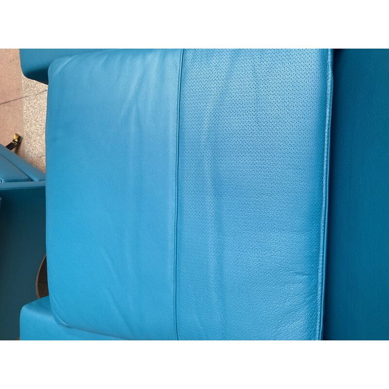 Image 1 of Paar Vintage-Sessel Modell 875 aus Stahl und Stoff von Ico Parisi für Cassina, 1960