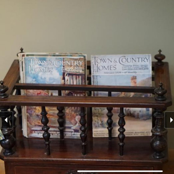 Image 1 of Canterbury oder Notenständer aus Palisanderholz