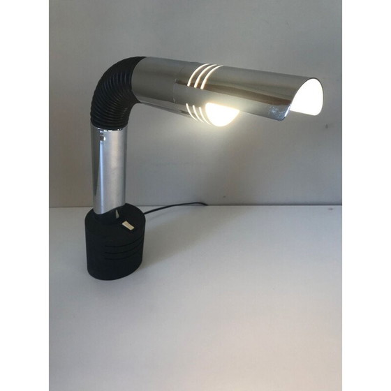 Image 1 of Schreibtischlampe von mario faggian, verchromt und flexibel, 1970