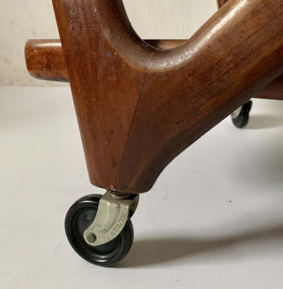 Image 1 of Cesare Lacca voor Cassina Italien - Servierwagen aus den 1950er Jahren