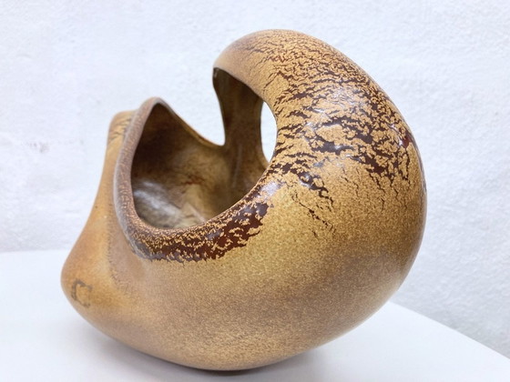 Image 1 of Italienische Keramikschale Von Bertoncello 60Er Jahre Design Roberto Rigon  Organische Form