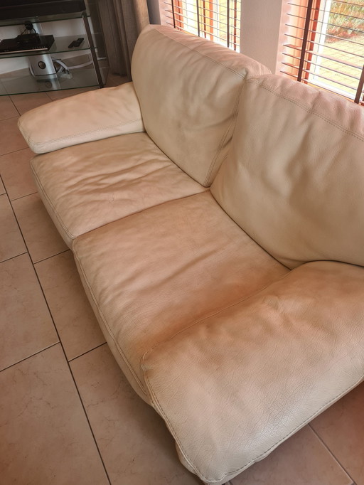 Roche Bobois Sofa Leder