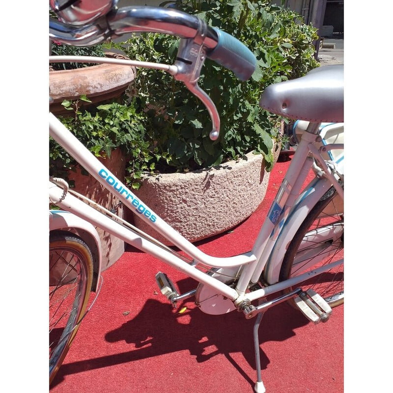 Vintage Fahrrad fur Frauen Courreges Peugeot
