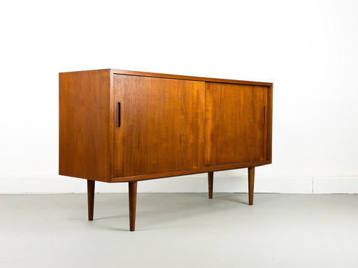 Danish Sideboard in Teak by Carlo Jensen for Hundevad & Co., 1960s