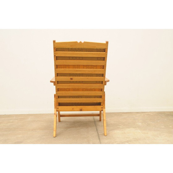 Image 1 of Paar Vintage-Sessel aus Kiefernholz, 1970