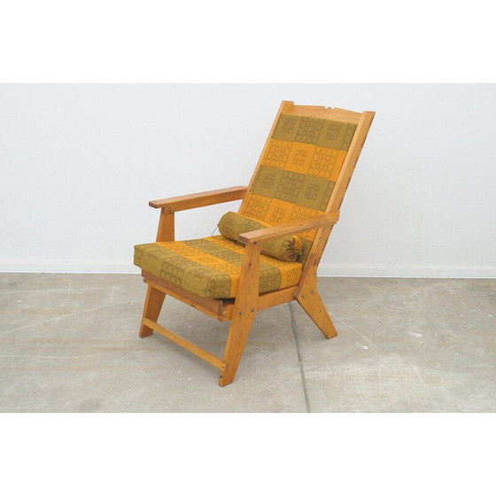 Image 1 of Paar Vintage-Sessel aus Kiefernholz, 1970