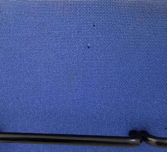 Image 1 of 4x postmoderne blaue Stühle