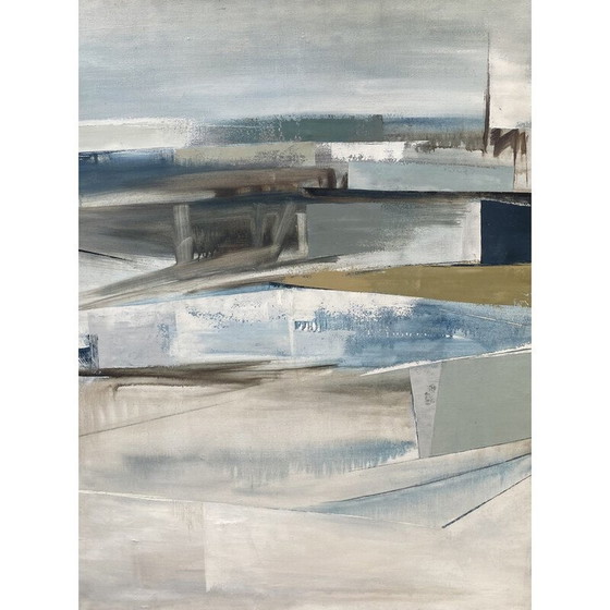 Image 1 of Vintage-Leinwand "Voyage Nordique"