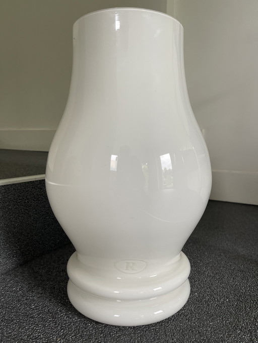 Vase Weiß H40