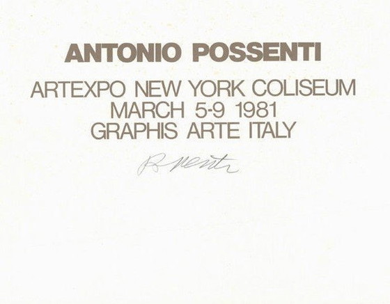 Image 1 of Antonio Possenti - Artexpo-Plakat 1982, New York