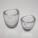 Tapio Wirkkala, Crystal Art-Object, Modell 3132 in zwei Größen, Iittala 1954 & 1957