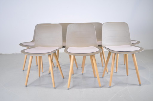 7x Lammhults Grade Stuhl