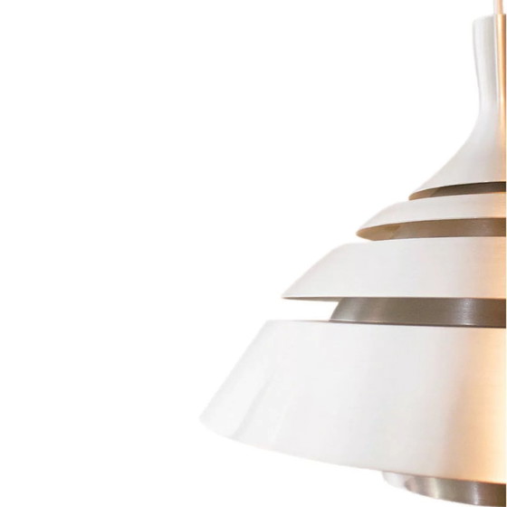 Image 1 of Aluminium-Hängeleuchte von Hans Agne Jakobsson, Schweden, 1960er Jahre